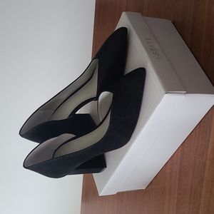 1.State black Suede pump NIB
